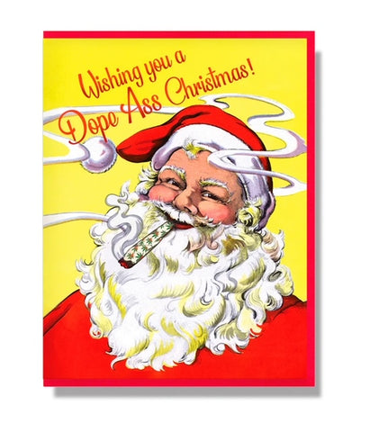 Smitten Kitten:"Wishing You a Dope Ass Christmas!" Boxed Christmas Cards