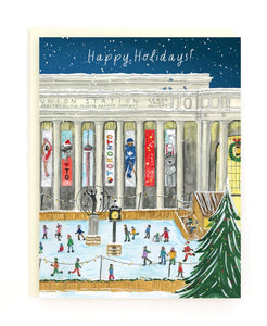 Toronto Union Station Wraparound holiday notecards - box of 8