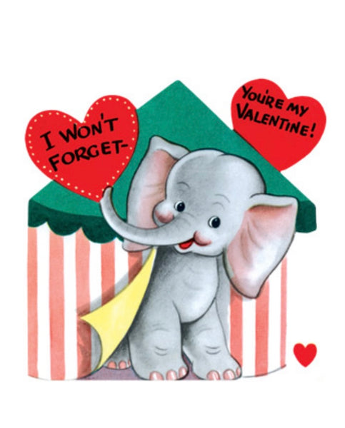 "Zebra" Set of 15 Assorted Retro Valentines